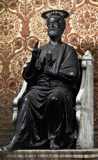 unknow artist The Statue of Saint Peter